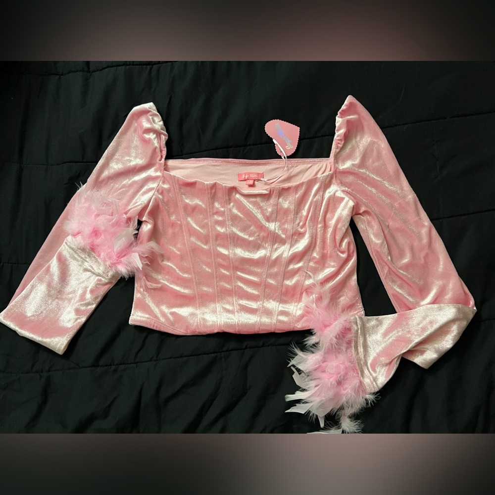 SUGAR THRILLZ  “LAVISH LIVING CORSET TOP
